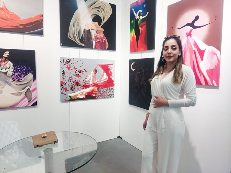 Bodrum Art fair 2022 photo and video gallery- Maral Delara - Najmeh Delara