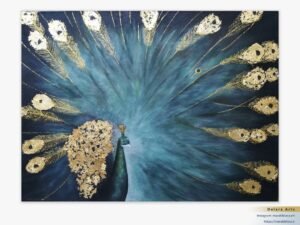 الرسم 11 طاووس 1 - Najmeh Delara