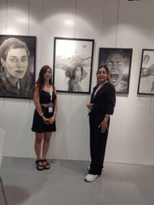 BODRUM ART FAIR 2022 Gallery 26 Bodrum Art fair 2022 photo and video gallery Maral Delara Najmeh Delara 1 - Najmeh Delara