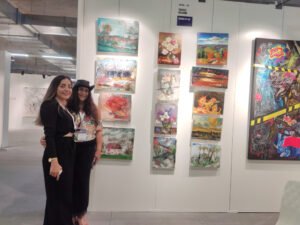 BODRUM ART FAIR 2022 Gallery 10 Bodrum Art fair 2022 photo and video gallery Maral Delara Najmeh Delara 11 - Najmeh Delara