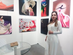 BODRUM ART FAIR 2022 Gallery 27 Bodrum Art fair 2022 photo and video gallery Maral Delara Najmeh Delara 2 - Najmeh Delara
