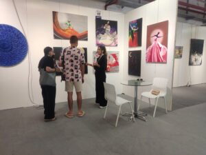 BODRUM ART FAIR 2022 Gallery 19 Bodrum Art fair 2022 photo and video gallery Maral Delara Najmeh Delara 25 - Najmeh Delara