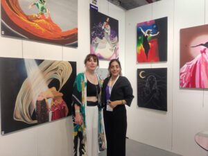 BODRUM ART FAIR 2022 Gallery 18 Bodrum Art fair 2022 photo and video gallery Maral Delara Najmeh Delara 26 - Najmeh Delara
