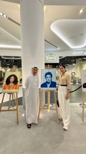 Mr Rukni and Mr Kelani Exhibition - June 2024 8 IMG 1059 - Najmeh Delara