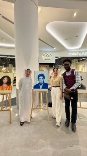 Mr Rukni and Mr Kelani Exhibition - June 2024 4 IMG 1105 - Najmeh Delara