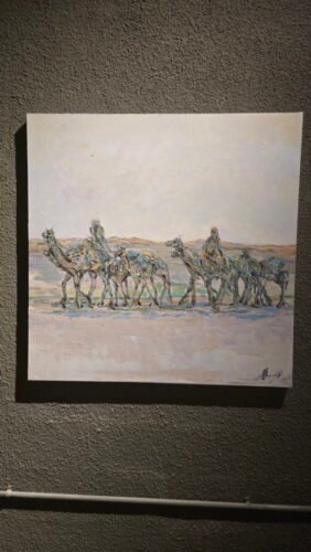 Exhibition at Ferment Artistry Cafe by Narges Soleimanzadeh (2)