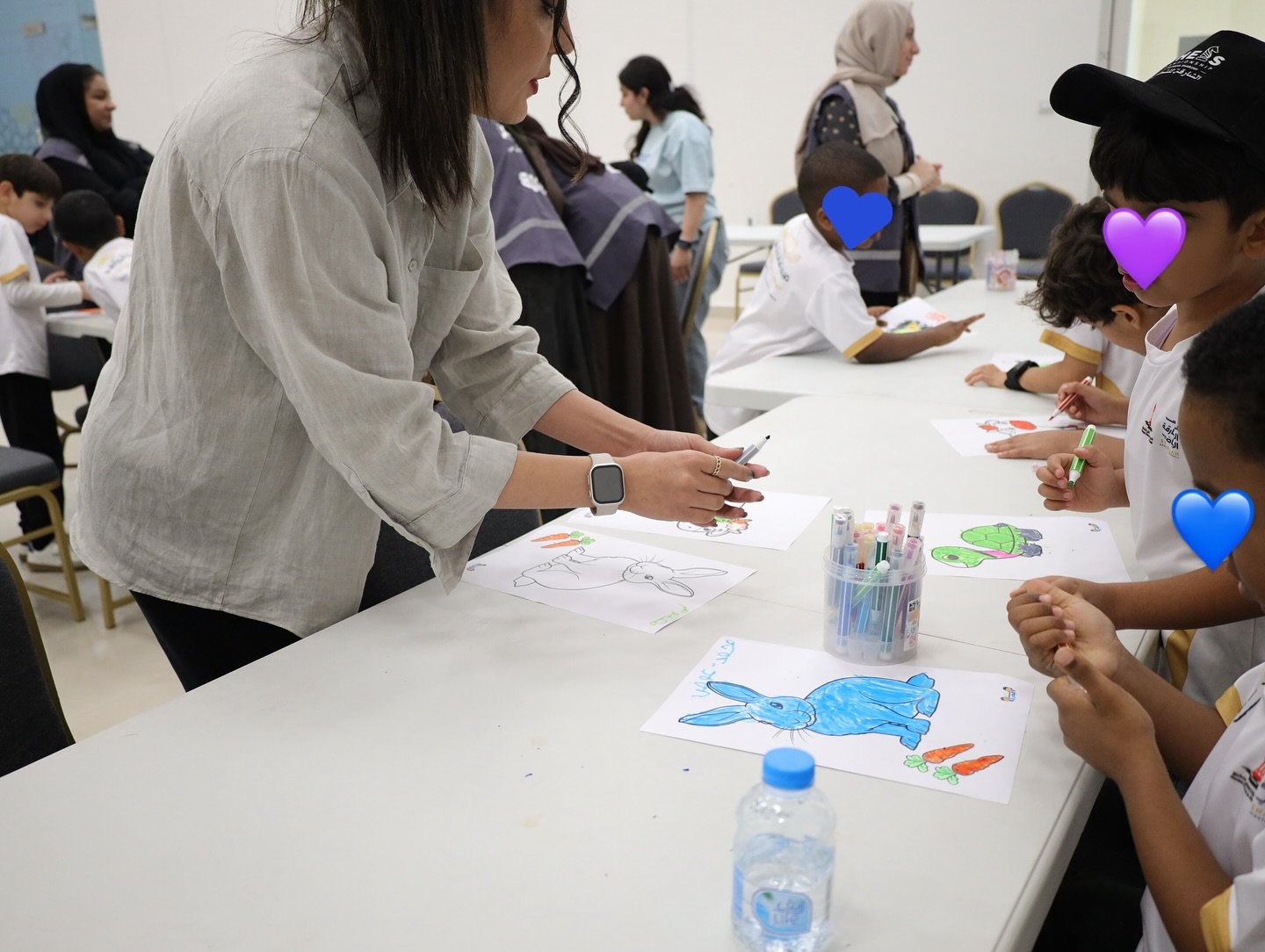 ورشة فنون للأطفال – مدرسة الشارقة للشطرنج والرياضات الصيفية نجمة دلارا