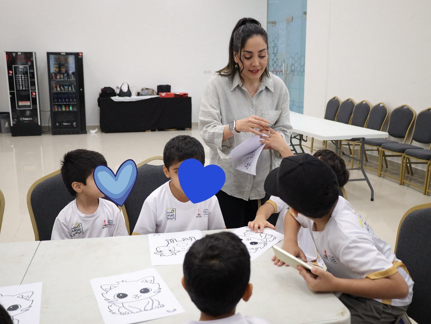 ورشة فنون للأطفال – مدرسة الشارقة للشطرنج والرياضات الصيفية نجمة دلارا