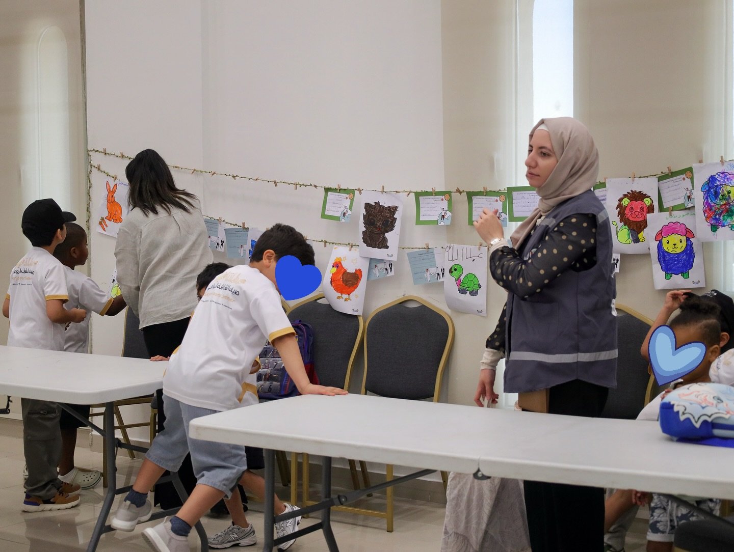 ورشة فنون للأطفال – مدرسة الشارقة للشطرنج والرياضات الصيفية نجمة دلارا