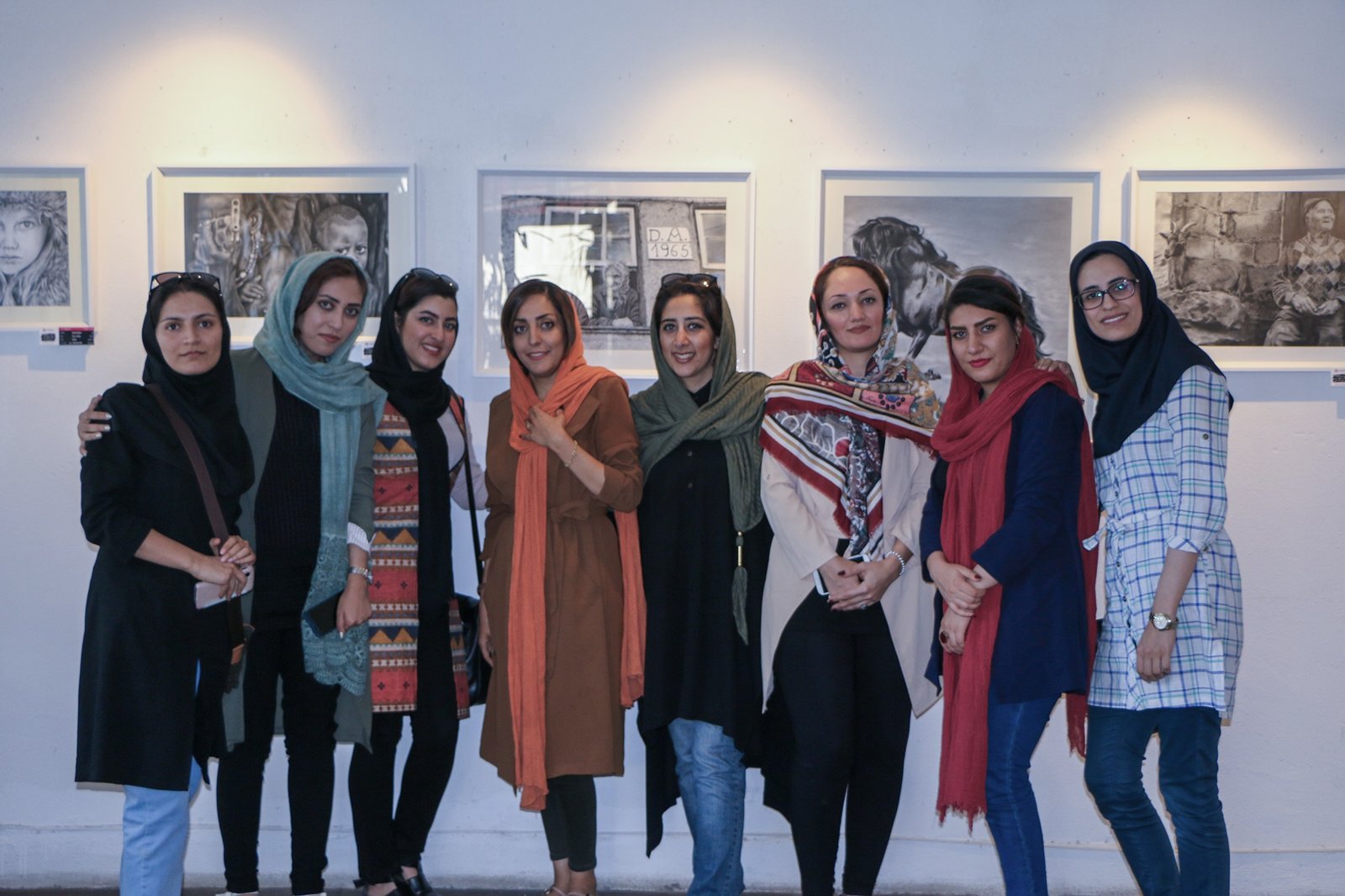 نمایشگاه هنری خیریه – شیراز، ۲۰۱۷