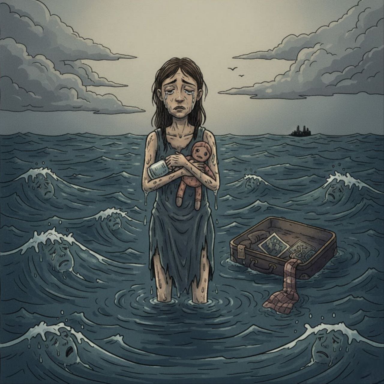 Published Artwork – “Migration: Lives, Dreams, and Nightmares” – 2025